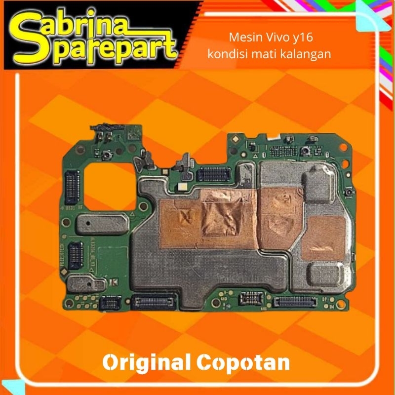 Mesin Vivo y16 kondisi mesin mati masih kalengan