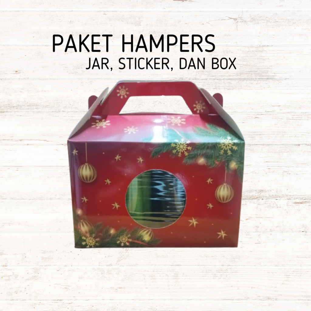 

Paket Hampers Natal 2 Jar Snack + Box