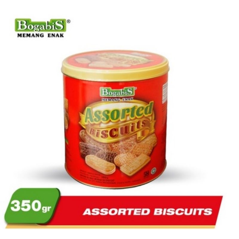 

Bogabis Assorted Biscuit Aneka Biskuit Kaleng 350gr