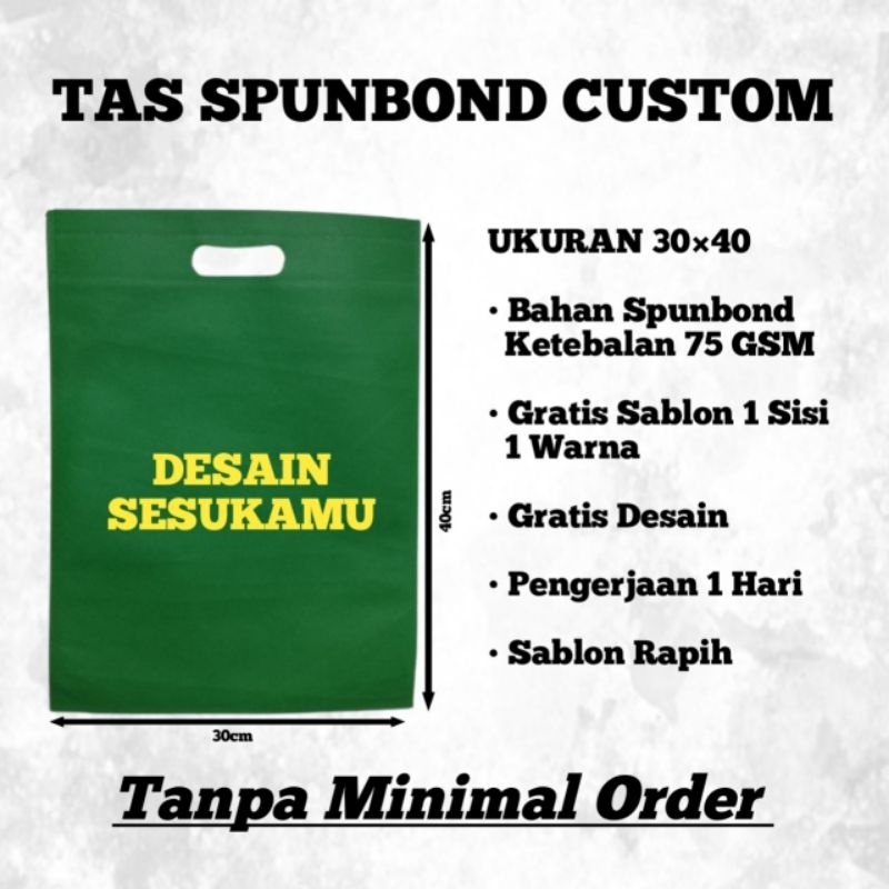 

Tas sablon custom desain sesuka mu model tas oval ukuran 30×40