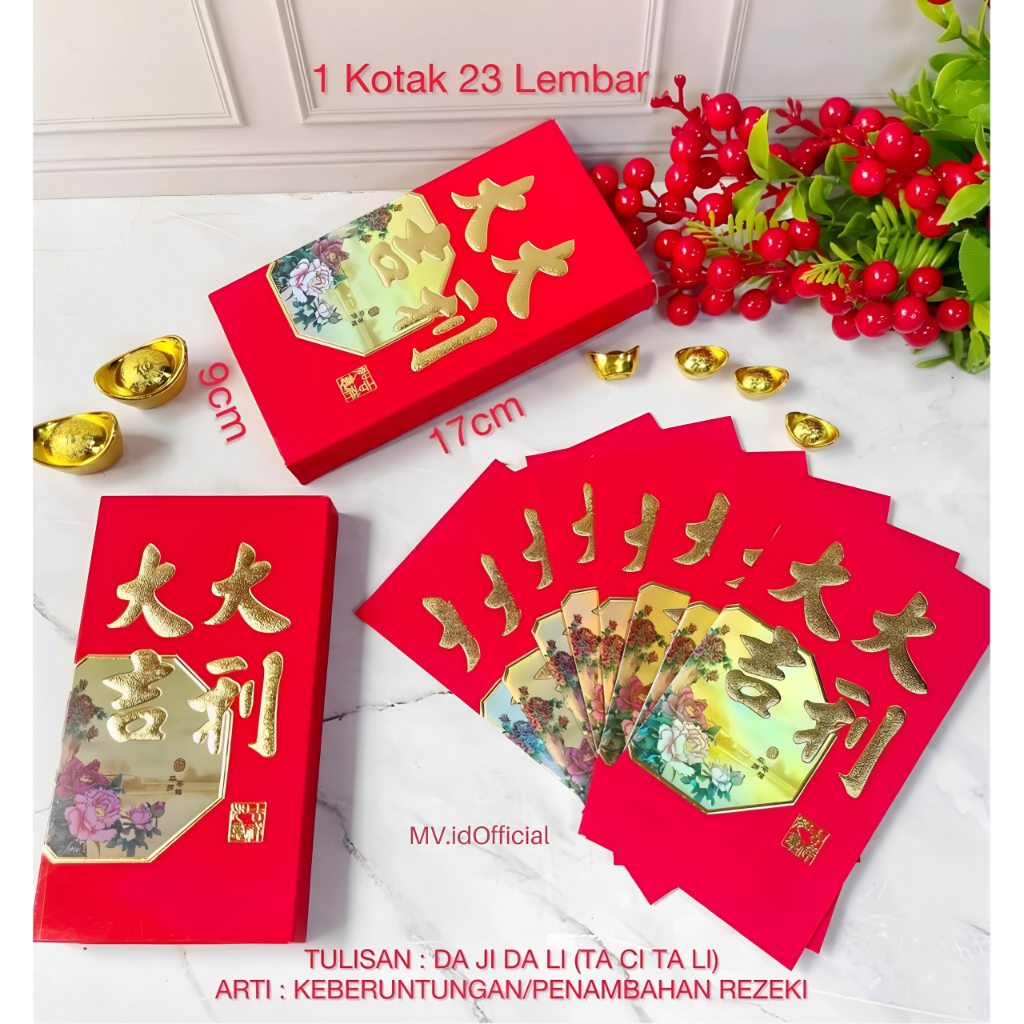 

ANGPAO AMPLOP FUK IMLEK KOTAK ISI 23 PREMIUM MURAH READY STOCK UK MEDIUM FU