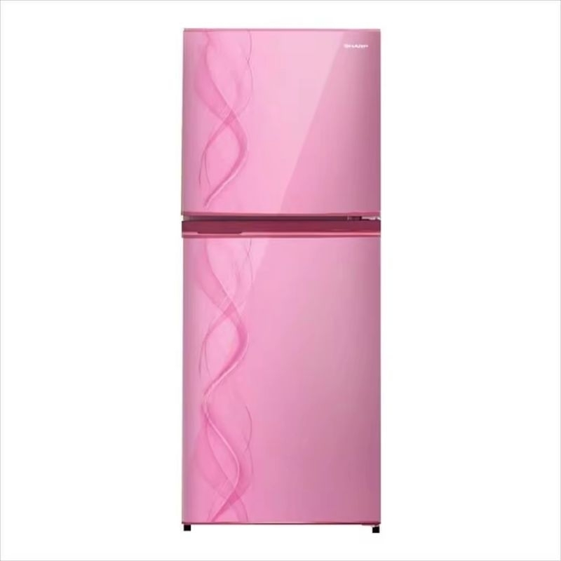 Sharp Kulkas 2 Pintu SJ-237ND-AP - Pink