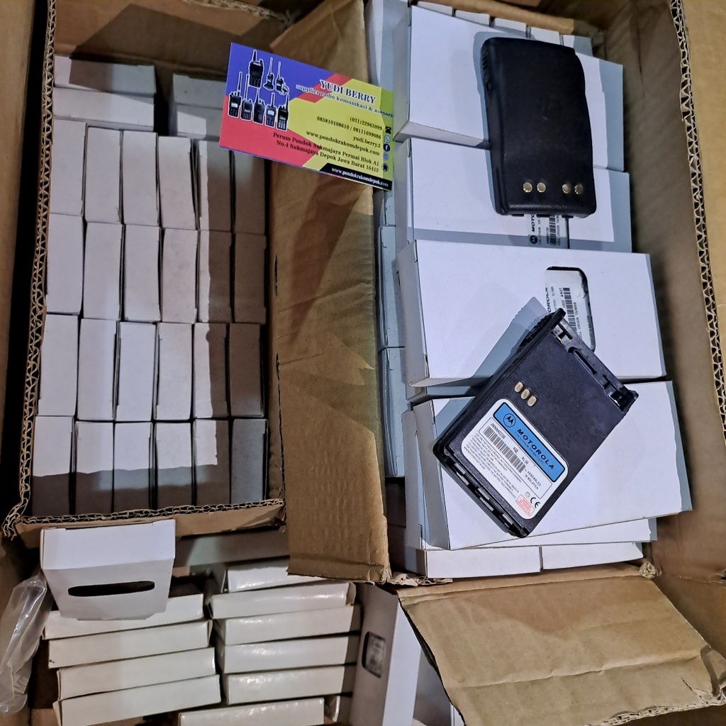 Baterai Ht Motorola Gp338 plus Baru Lithium Battery Motorola GP328+ Batre Motorola Gp 338plus ORIGIN