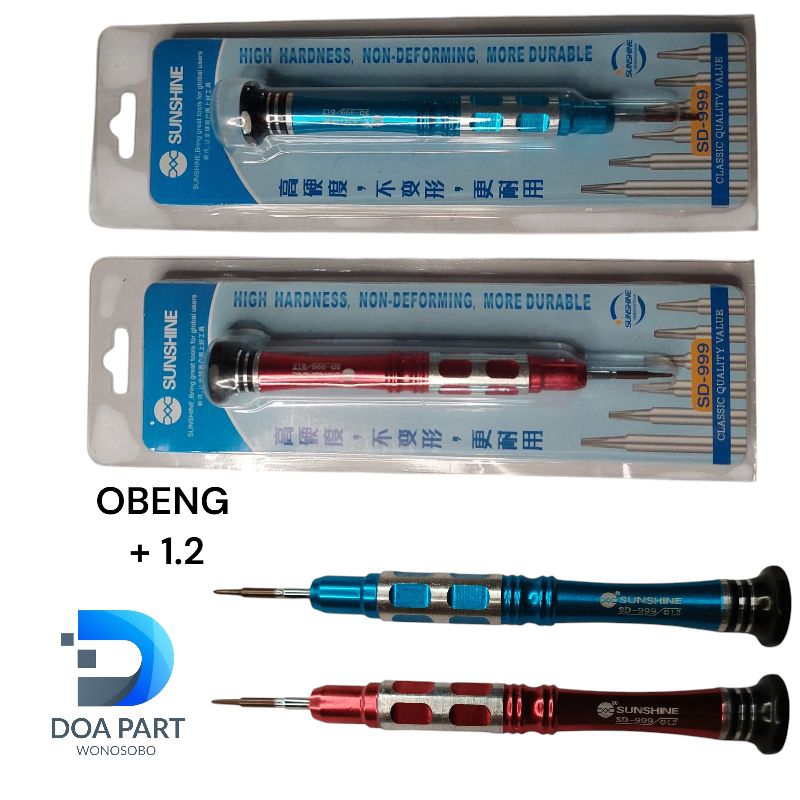 OBENG HP / OBENG MAGNET / OBENG PLUS ( + 1.2 ) /  SUNSHINE SD - 999