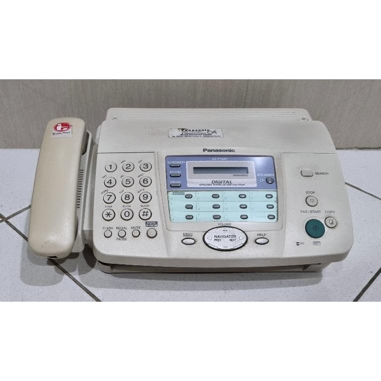 mesin telepon fax facsimile panasonic faximile KX-FT907CX murah bekas