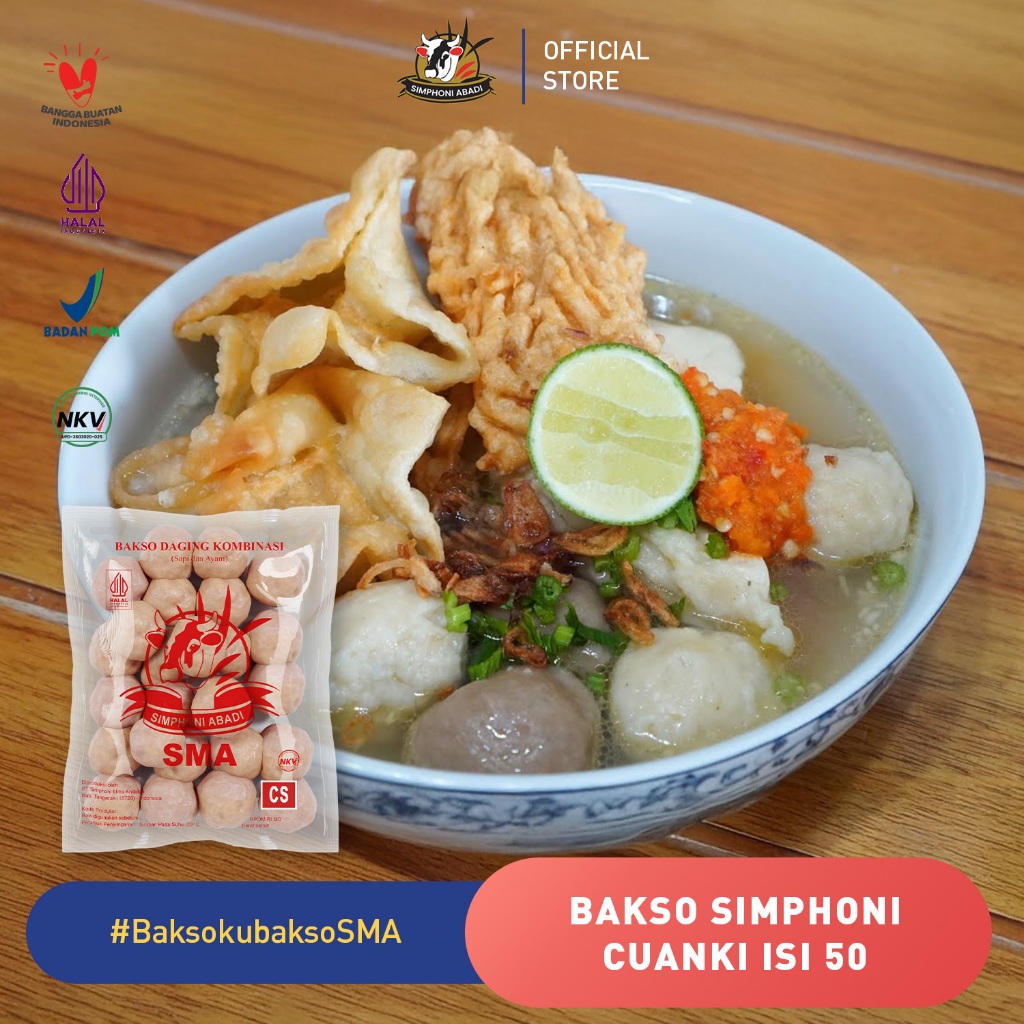 

Bakso Sapi Simphoni CS (Cuanki) isi 50