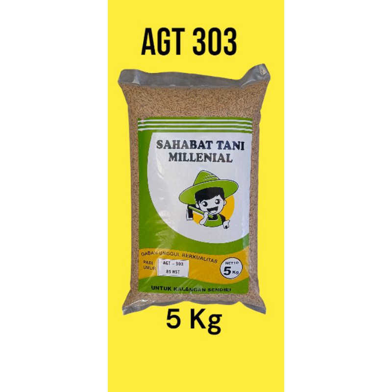 Benih padi Agt 303 Original kemasan 5kg
