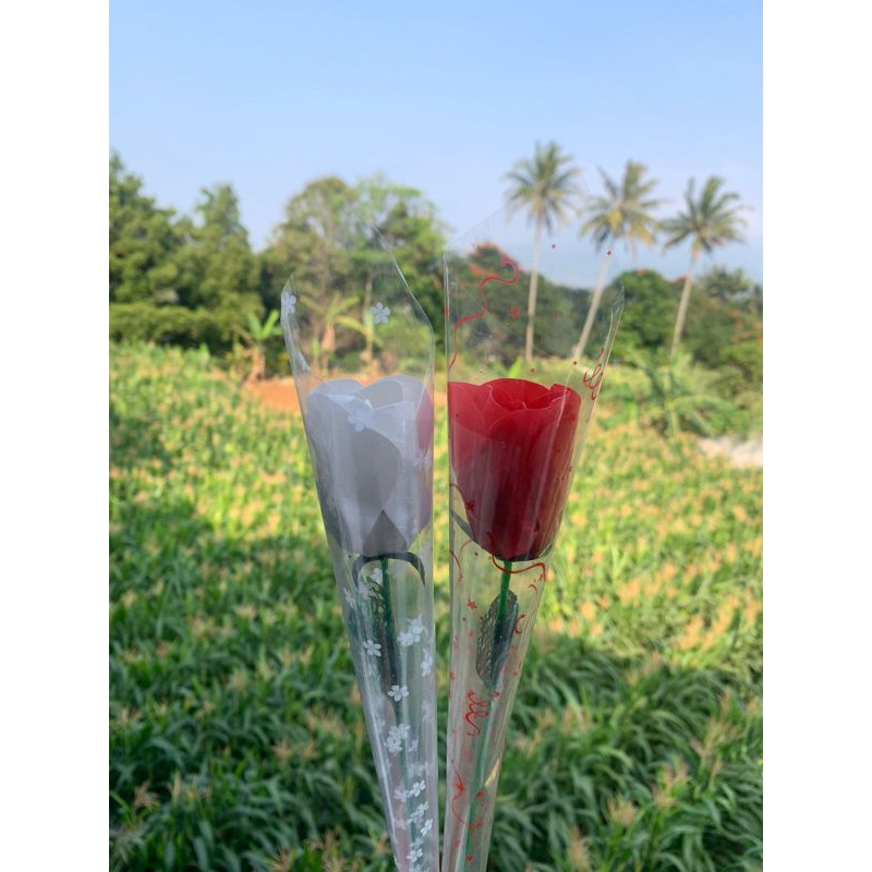 bunga mawar, bunga artificial, bunga plastik, mawar 1 tangkai