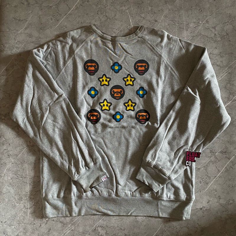 Crewneck A Bathing Ape Bape Monogram