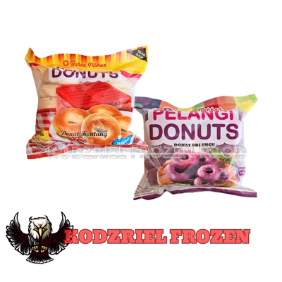 

PELANGI DONUTS Besar Isi 10 520gr - Donat Frozen