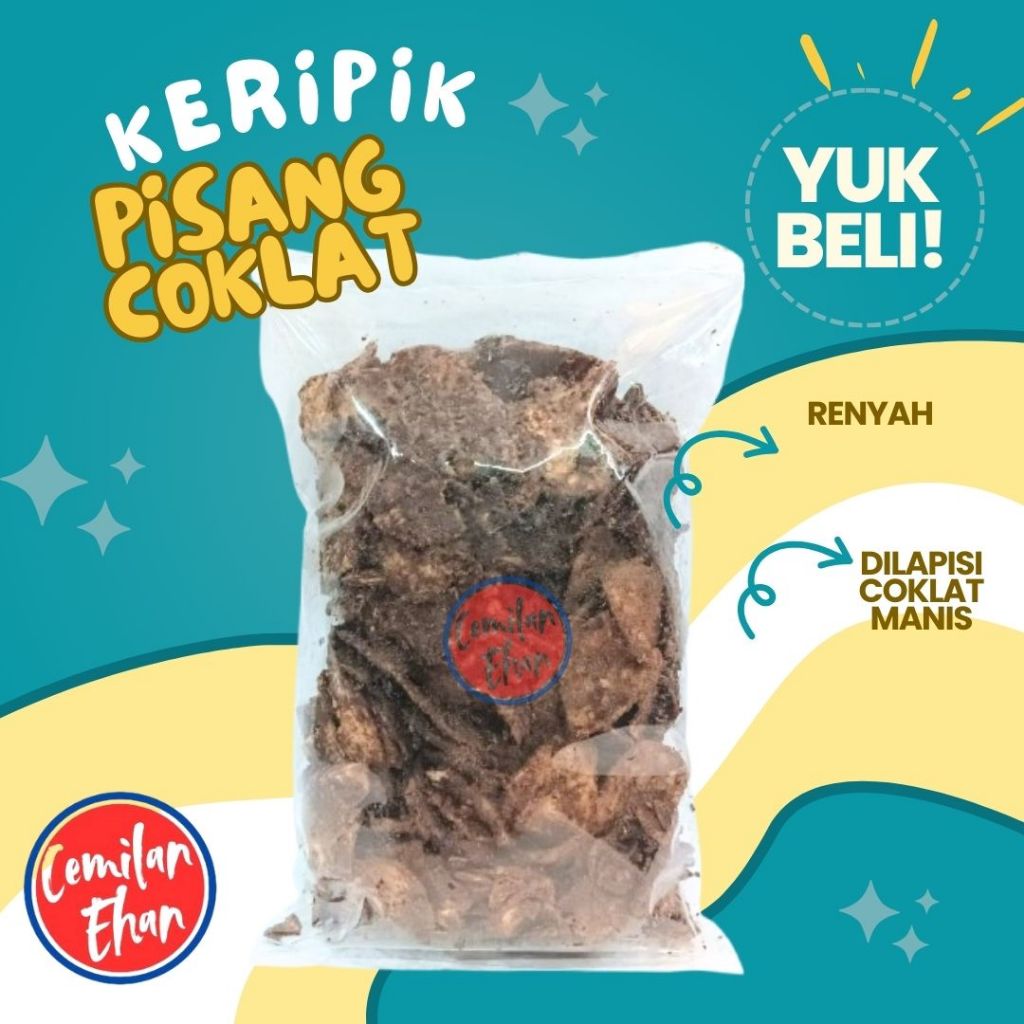 

Keripik Pisang Coklat Khas Lampung 250gr - Menggugah Selera Anda