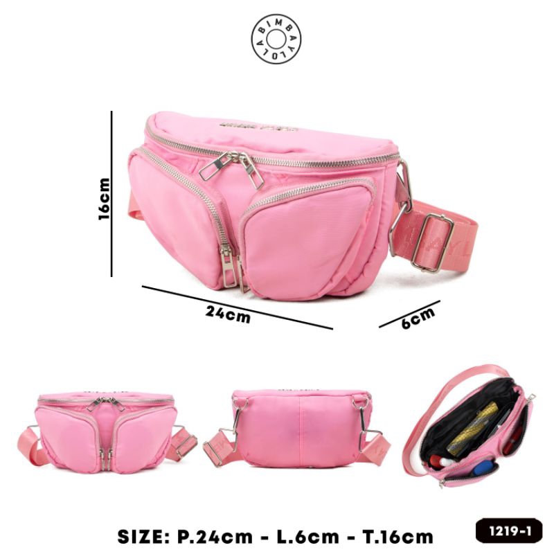 OZZELBAG TAS PINGGANG WANITA BIMBA 1219-1 IMPORT.