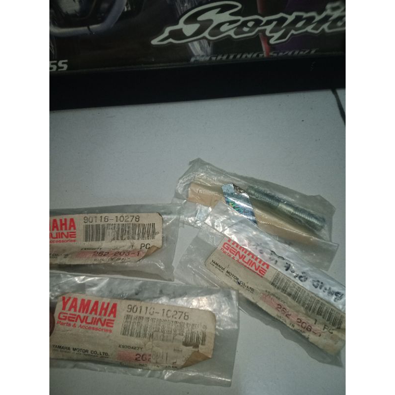 baut krengkes blok rx king kobra original nos japan