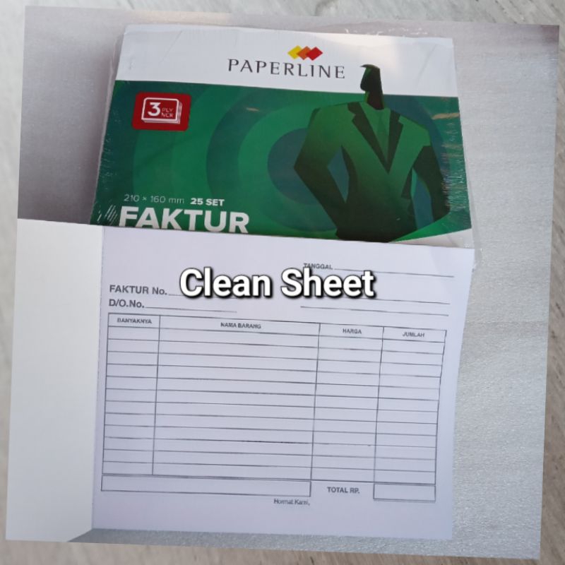 

Nota Faktur besar rangkap 3 ply paperline