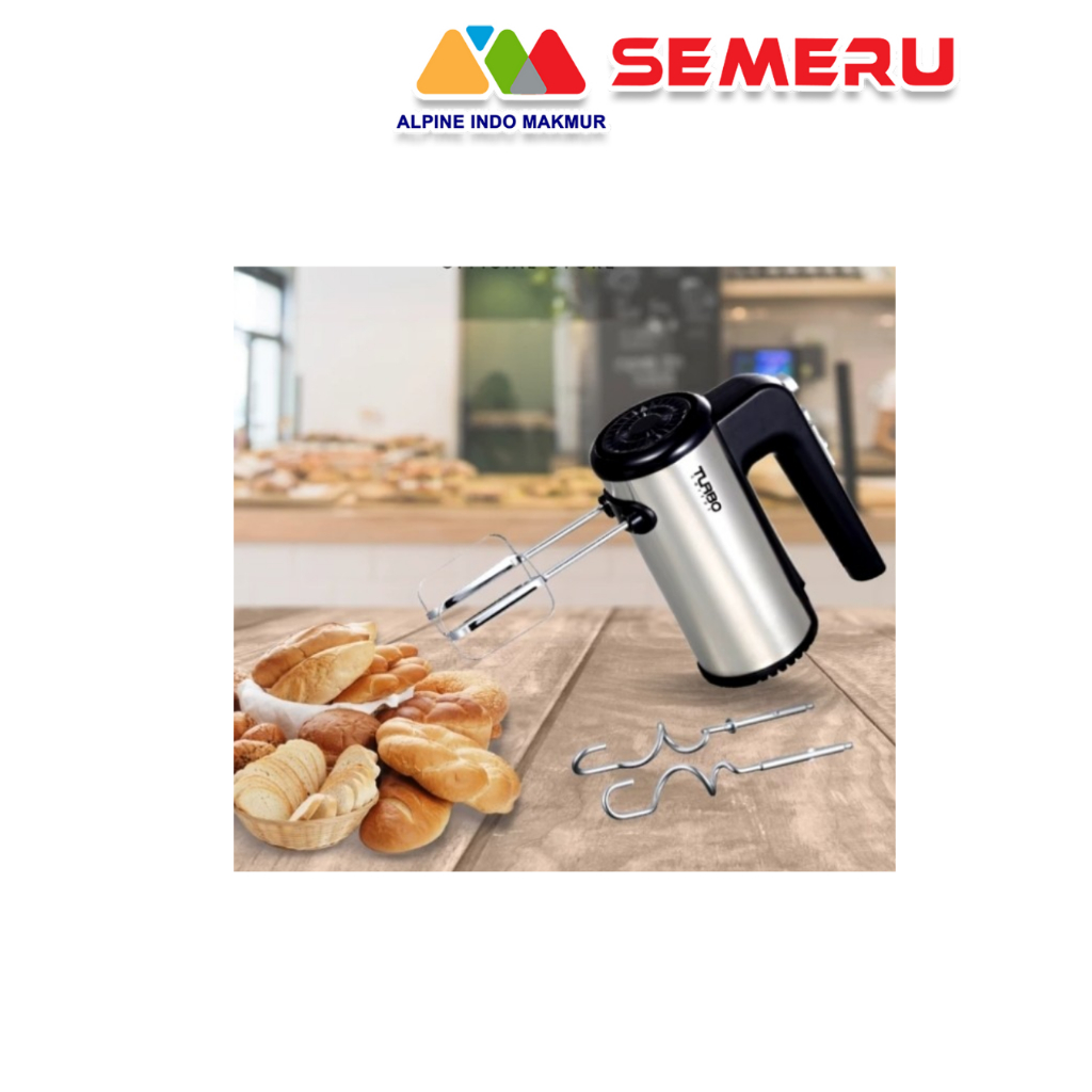 Turbo Hand Mixer EHM9002|5 Pengaduk Adonan Multifungsi