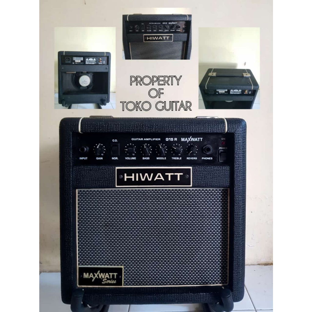 GITAR AMPLIFIER HIWATT GR 15 R ORIGINAL