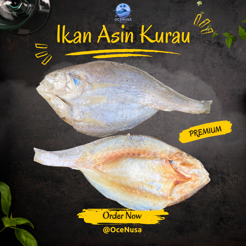 

Ikan Asin Kurau Premium - Daging Tebal, Gurih Alami, & Tahan Lama (500gr/1Kg)