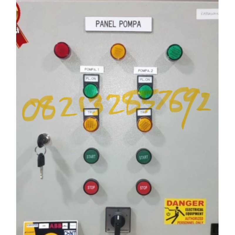 Panel pompa 1phase 2  control WLC  2 pompa