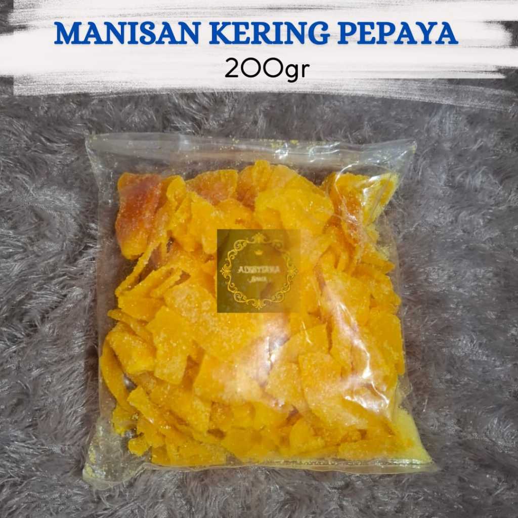 

MANISAN KERING BUAH PEPAYA 200 GRAM