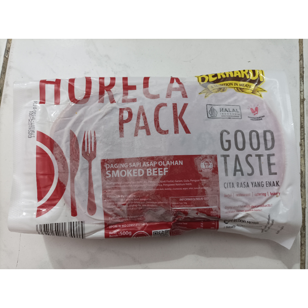 

Bernardi Smoked Beef Bulat 500 Gr