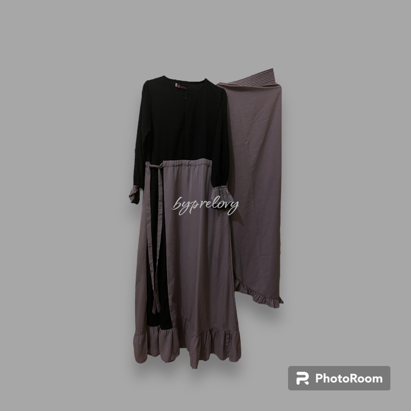PL Set Gamis Khimar