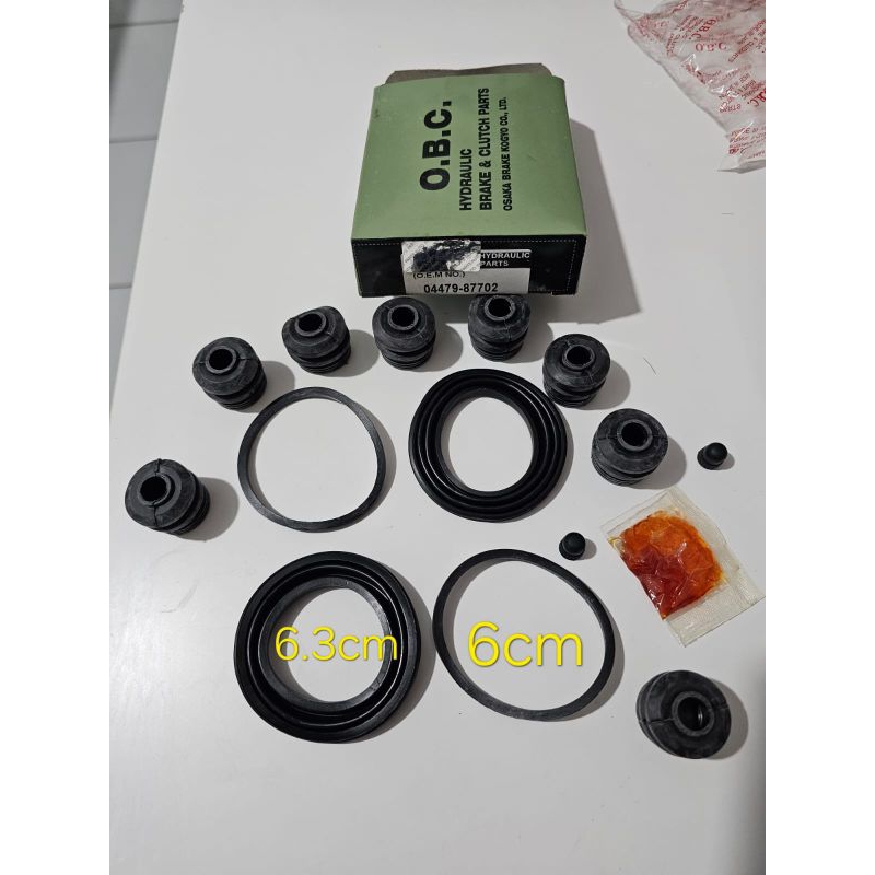 karet rem cakram caliper kit charade G11