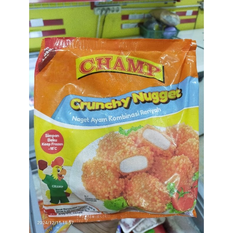 

Champ Crunchy Naget 450g