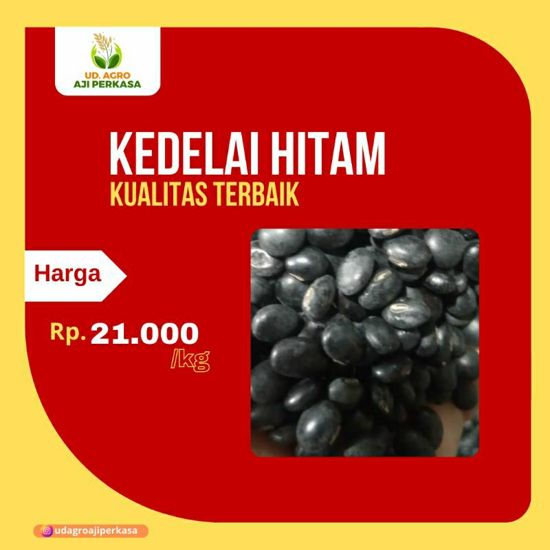 

Kedelai Hitam Kualitas Terbaik Harga Rp. 21.000 /KG