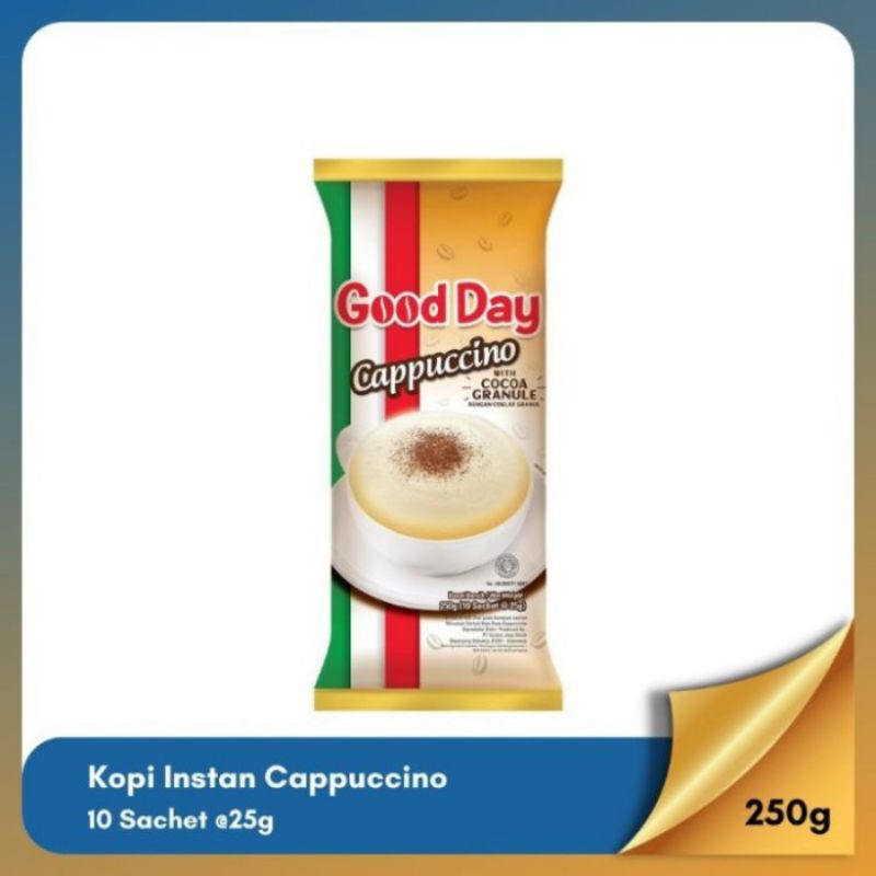 

Good Day Cappuccino Granule dengan Cocoa