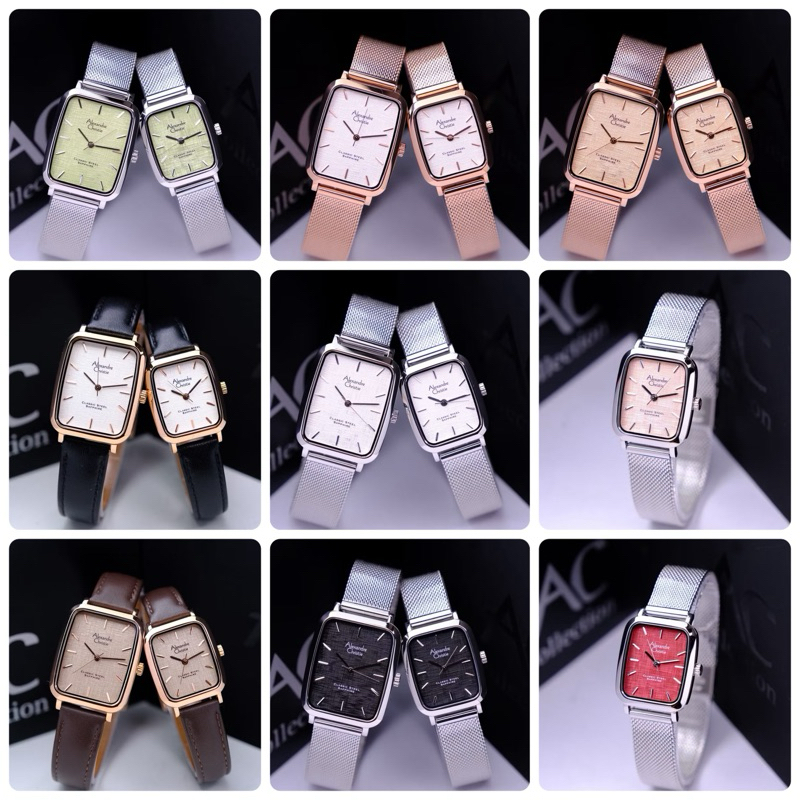 AC 8699 JAM TANGAN COUPLE ALEXANDRE CHRISTIE AC8699
