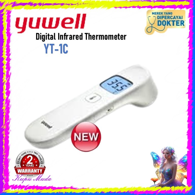 Yuwell Digital Infrared Thermometer YT-IC / termometer digital / termometer digital bayi /termometer