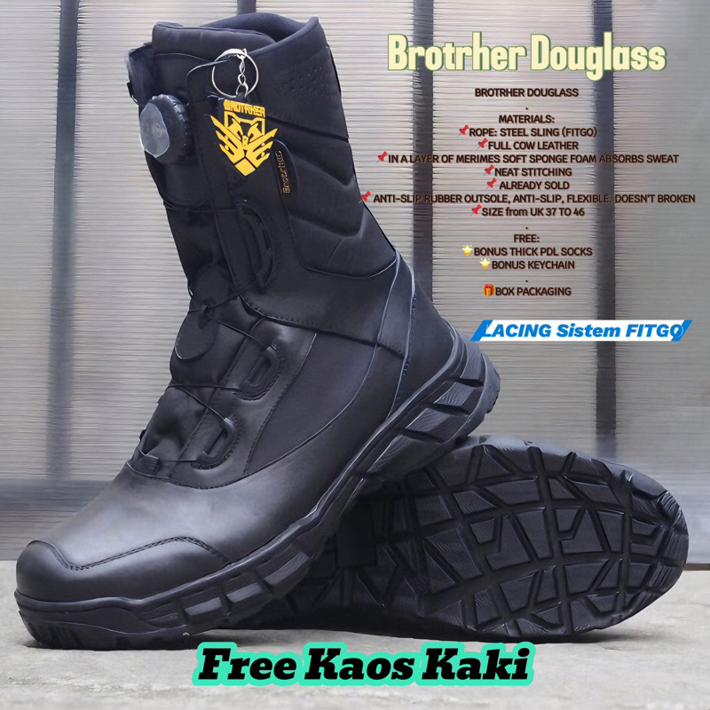 BROTRHER Fitgo Douglass Sepatu Pdl Tali Putar