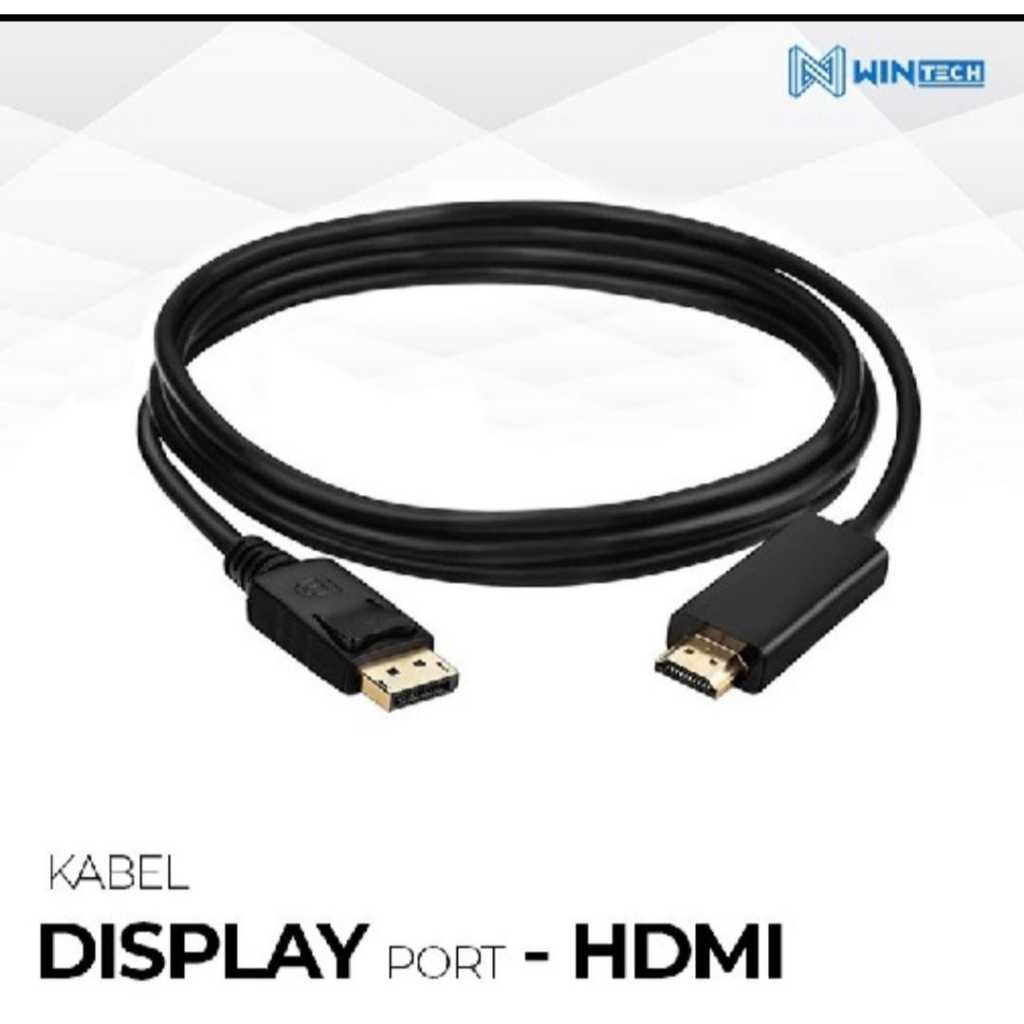 Kabel display port to HDMI