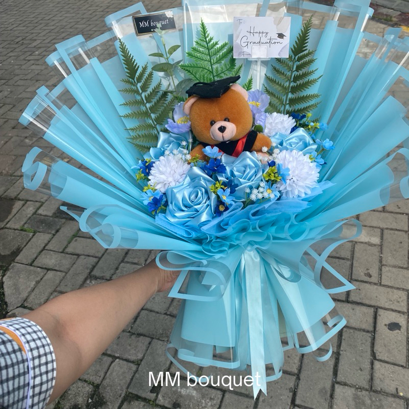 Buket wisuda premium besar -buket wisuda jumbo-buket wisuda cowok-buket wisuda cewek