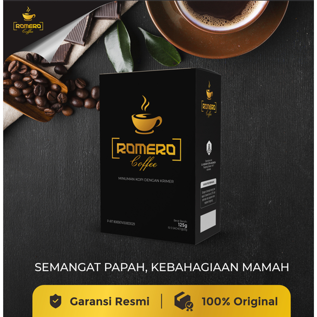 

1 Box Romero Coffee Produk 100% Original - Kopi Romero Asli
