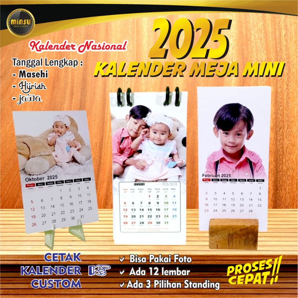 

Cetak Kalender 2025 / Cetak Kalender Meja / Kalender Meja Mini / Kalender Meja Estetik / Mini Calender