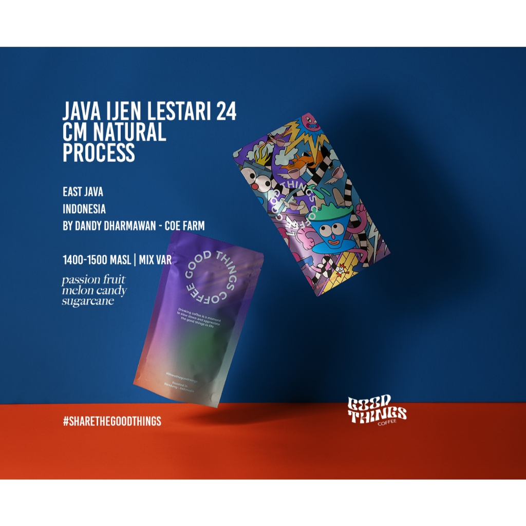 

Java Ijen Lestari CM Natural | Filter Roast Arabica Coffee