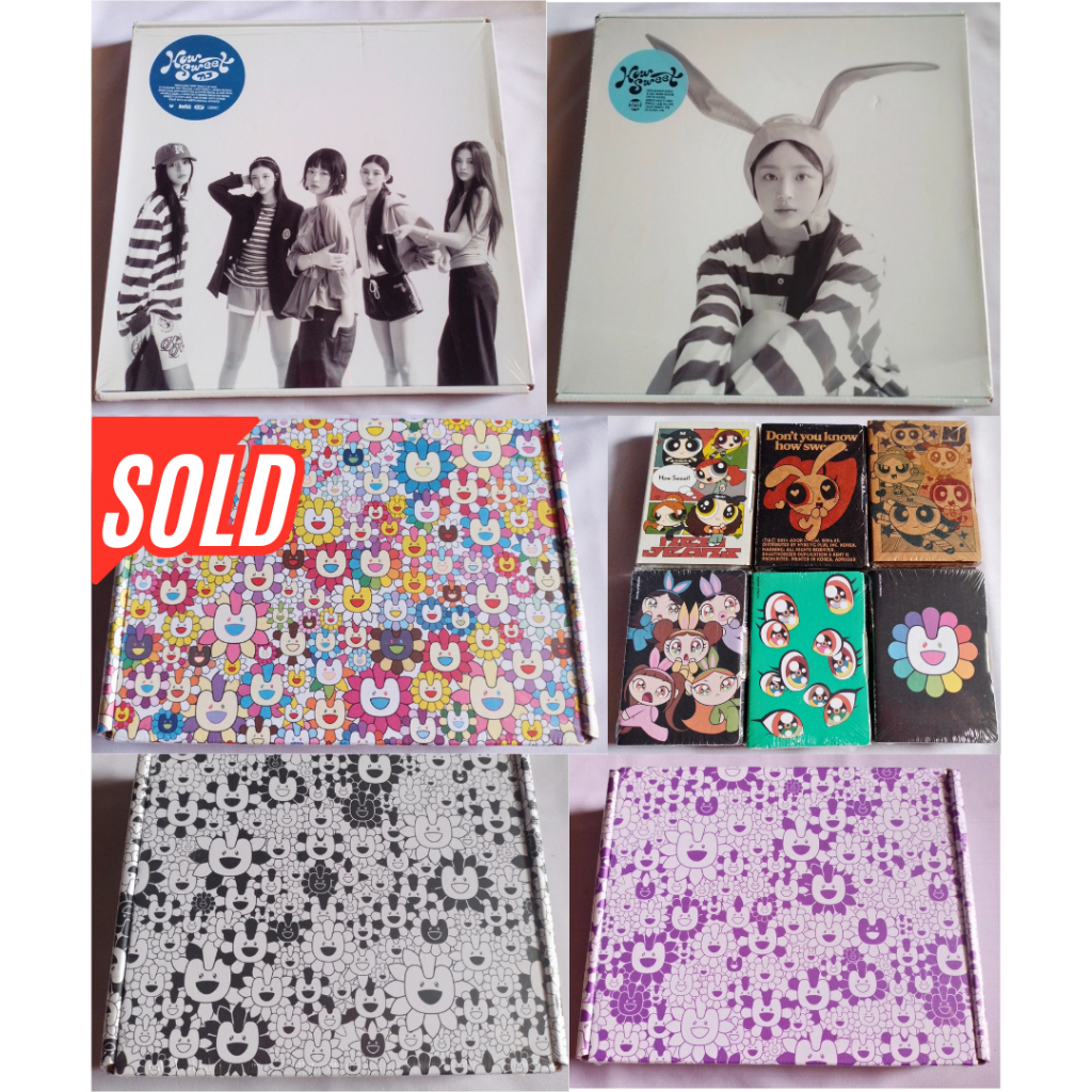 ⋆ ˚｡⋆୨ ready stock newjeans ୧⋆ ˚｡⋆  ☆ album how sweet standard weverse supernatural cross bag sealed