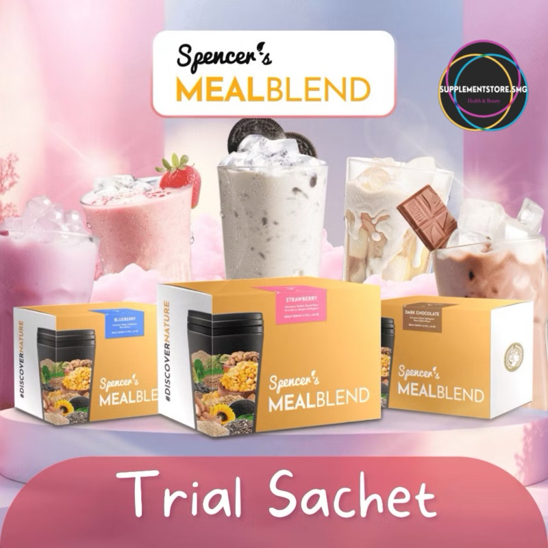 

(ECER 1 SACHET) SPENCER'S MEALBLEND MULTIGRAIN- SPENCER MEAL BLEND - MEAL REPLACEMENT SOLUSI LANGSING SEHAT