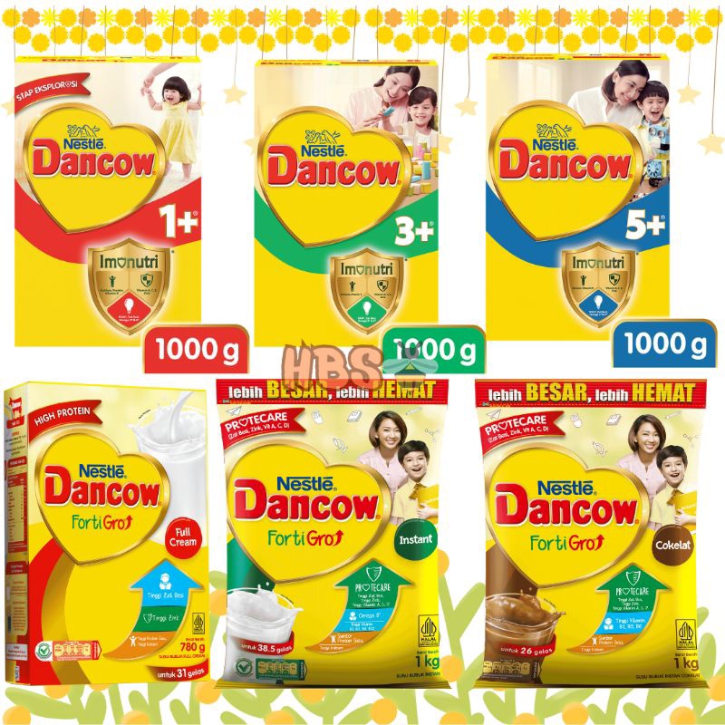 DANCOW 1KG 1+ 3+ 5+ FORTIGRO JATIM TERMURAH