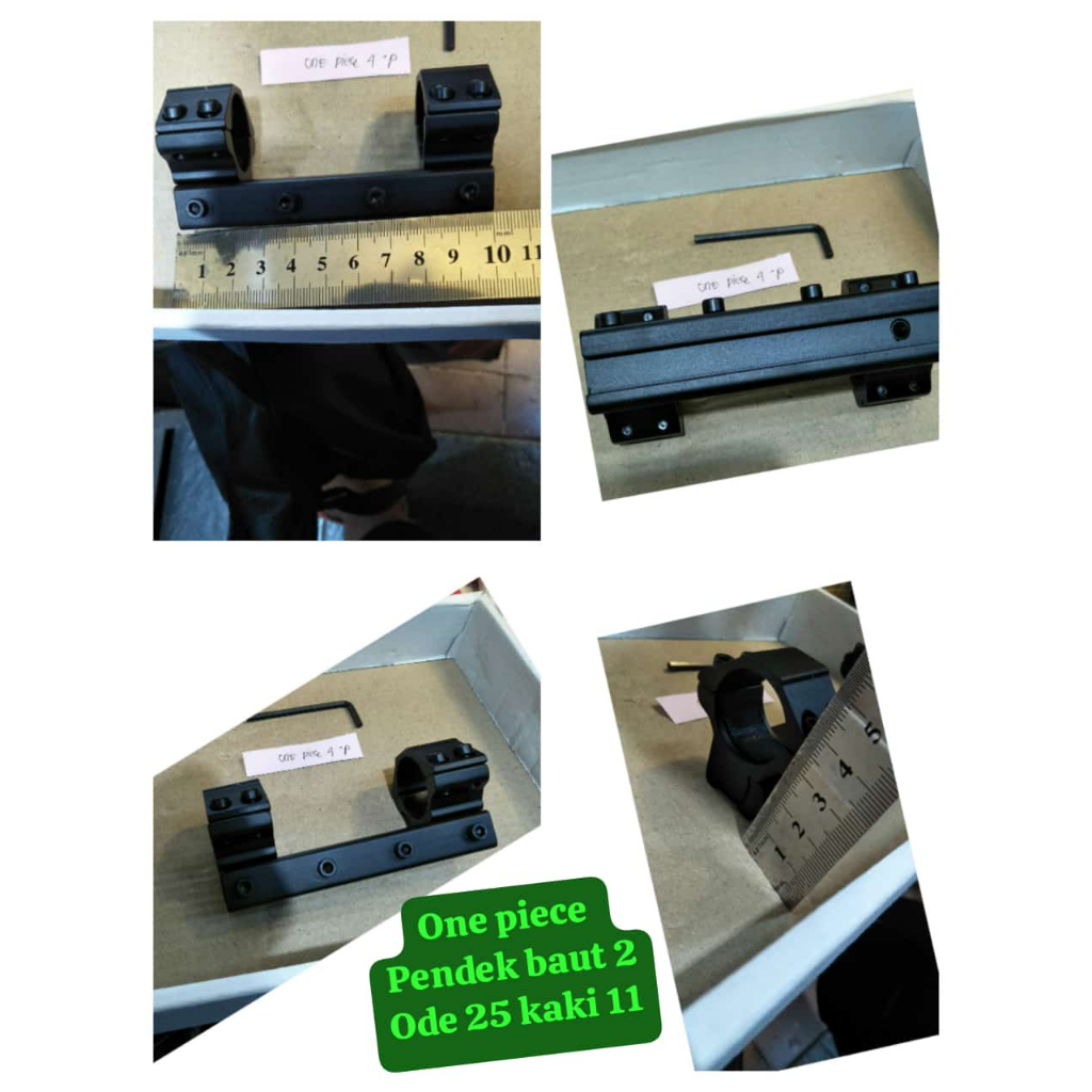 mounting one piece rel 11 OD 25  monting teleskop 4 baut