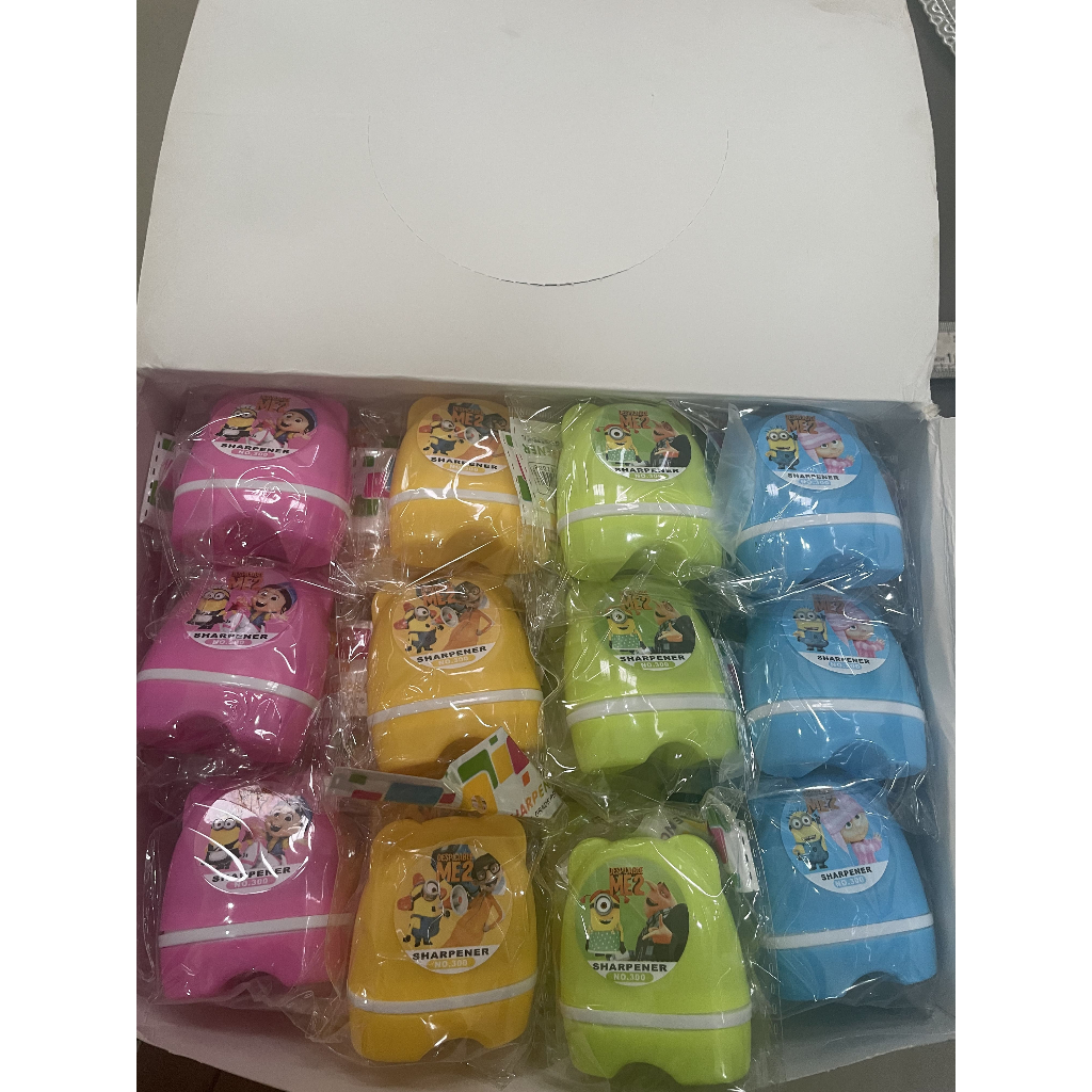 

Serutan Pensil Motif Minion (Per Box isi 40)