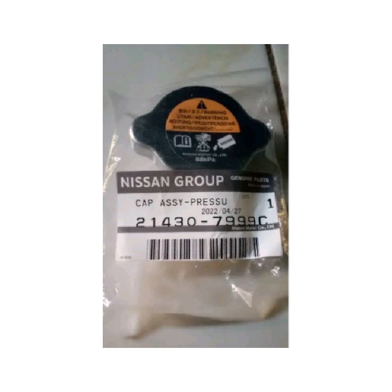 Original nissan cap radiator / tutup radiator 88kpa 21430-7999C