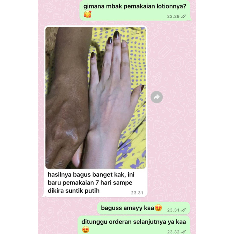 LOTION PEMUTIH KROMOSOM 7 HARI