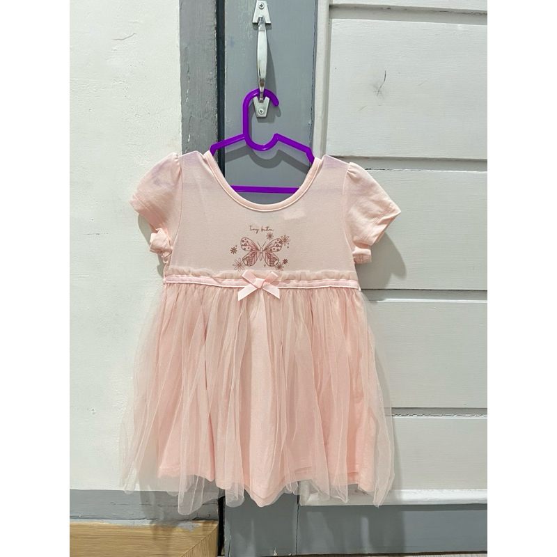 [PRELOVED] DRESS TINY BUTTON KIDS