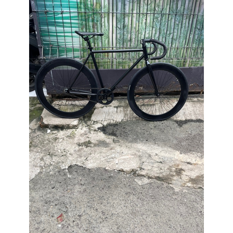New sepeda fixie classic lokal 700c black size 49/50 doltrap / torpedo