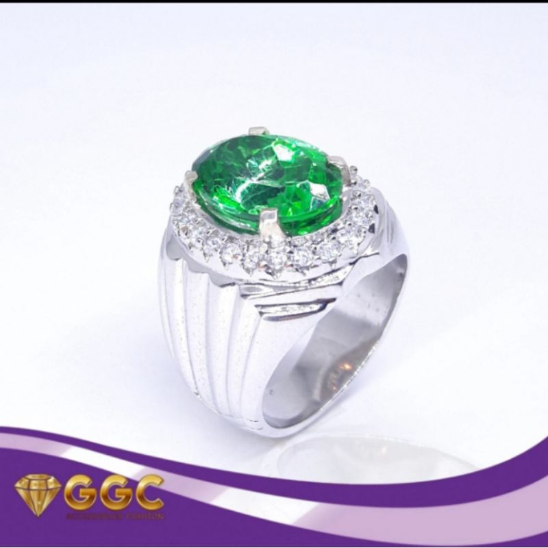 Cincin Batu Natural Green Topaz
Plus Memo Lab