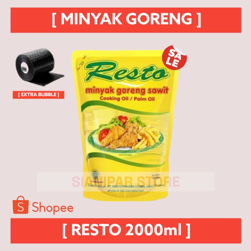 

Resto Minyak Goreng Refill Pouch 2L - 2000ml