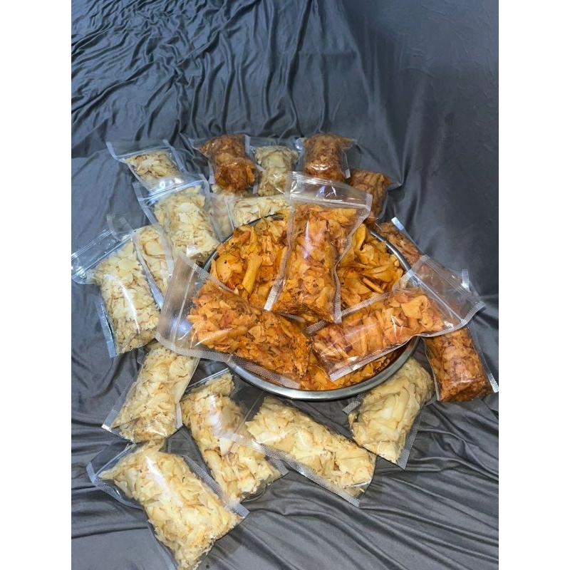 

Keripik asin dan pedas joss!