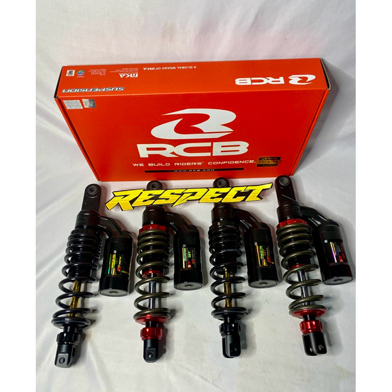 RCB FLOW-S SKOK SHOCK BELAKANG TABUNG 340MM VARIO 160 ORI RACING BOY